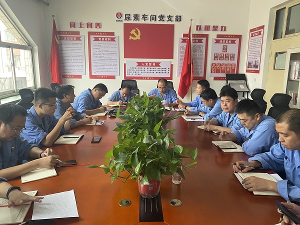 9月11日，公司總工程師馬軍忙參加尿素車間三季度組織生活會.jpg