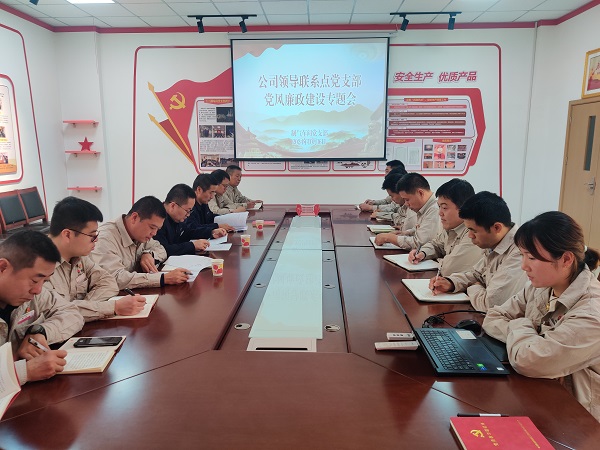 10月16日，公司副總經(jīng)理張安平受邀參加制氣車間黨支部黨風(fēng)廉政建設(shè)工作專題會(huì).jpg